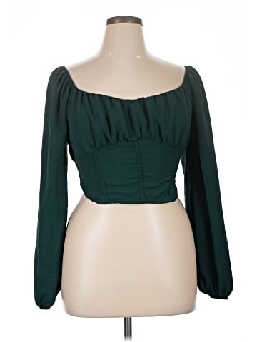 Altar'd State 3/4 Sleeve Blouse (view 1)