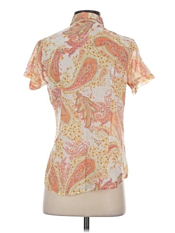 Magazine Short Sleeve Blouse (view 2)