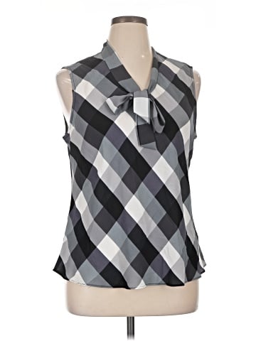 Anne Klein Sleeveless Blouse (view 1)