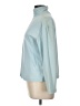 Basic Editions 100% Cotton Blue Long Sleeve Turtleneck Size L - photo 5