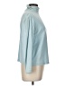Basic Editions 100% Cotton Blue Long Sleeve Turtleneck Size L - photo 4