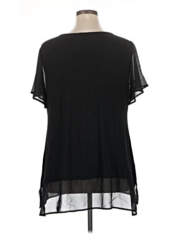 Belldini Short Sleeve Blouse (view 2)