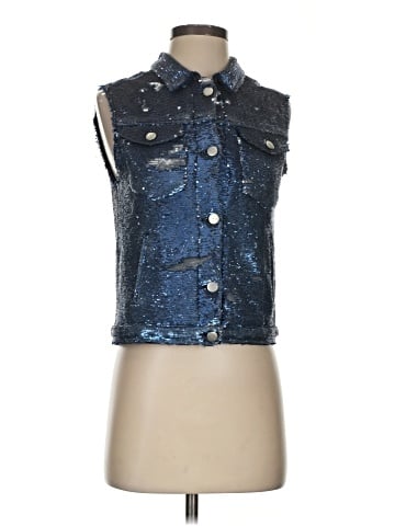 IRO Denim Vest (view 1)