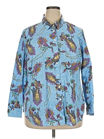 Talbots Outlet Long Sleeve Button-Down Shirt (view 1)
