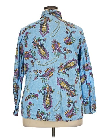 Talbots Outlet Long Sleeve Button-Down Shirt (view 2)