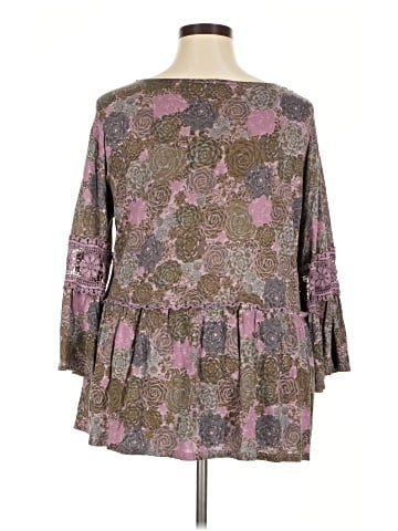 Dantelle 3/4 Sleeve Blouse (view 2)