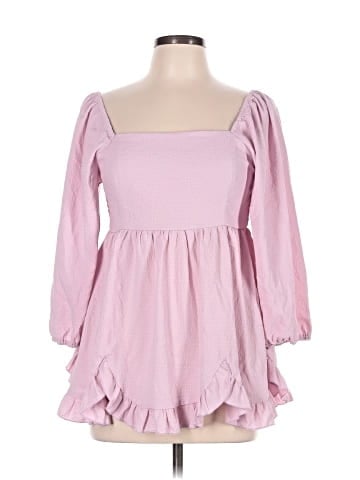 Entro 3/4 Sleeve Blouse (view 1)