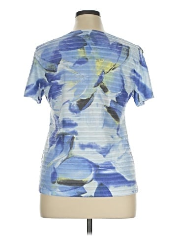 Karen Scott Short Sleeve Blouse (view 2)