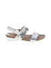 Munro American Silver Sandals Size 10 1/2 (X-wide) - photo 1