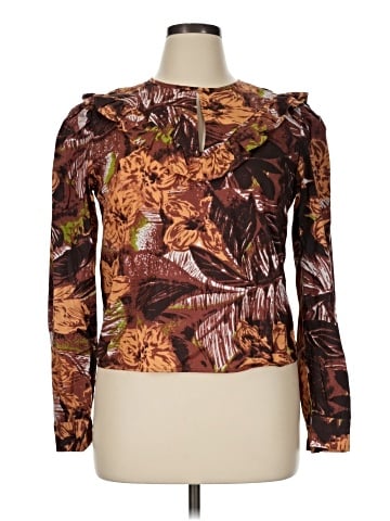 Walter Baker Long Sleeve Blouse (view 1)