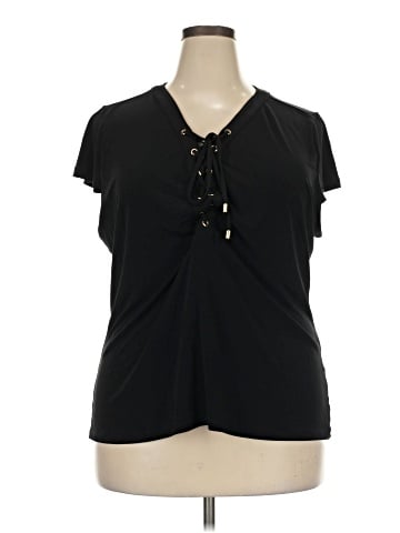 INC International Concepts Short Sleeve Top (view 1)