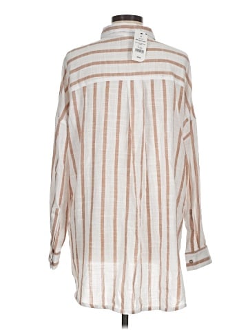 Cotton on Body Long Sleeve Button-Down Shirt (view 2)