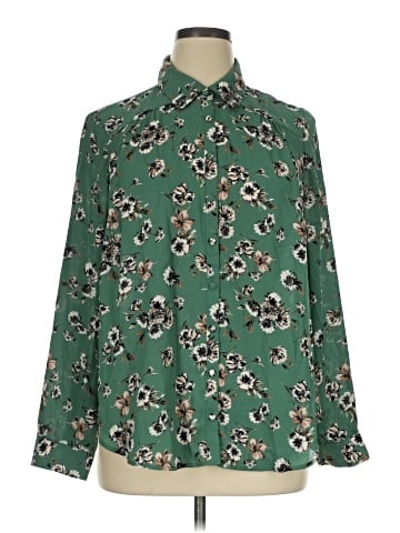 Torrid Long Sleeve Blouse (view 1)