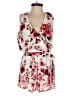 Bebop 100% Polyester Floral White Romper Size XS - photo 1