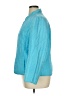 Patchington 100% Silk Solid Blue Jacket Size XL - photo 5