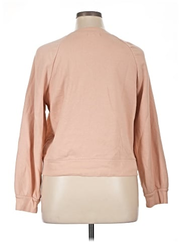 Madewell Gathered Puff-Sleeve Sweatshirt (view 2)