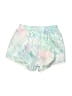 Nike 100% Polyester Graphic White Athletic Shorts Size 4 - 5 - photo 2