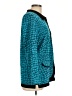 misook Print Teal Blazer Size L - photo 4