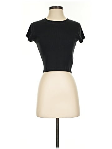 Madewell Supima&reg; Rib Crop Tee (view 1)