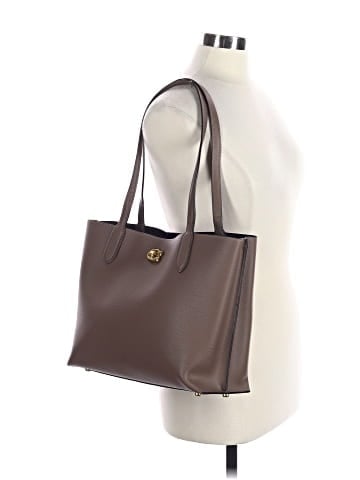 Coach Leather Tote (view 2)