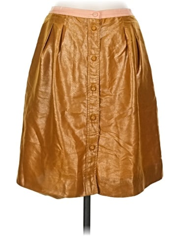 J.Crew Collection Faux Leather Skirt (view 1)