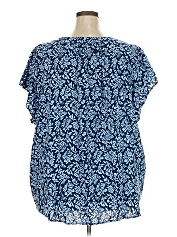 St. John's Bay Short Sleeve Blouse (view 2)