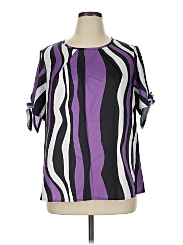 Unbranded Short Sleeve Blouse (view 1)
