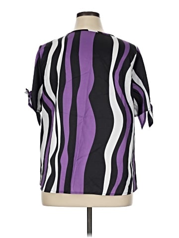 Unbranded Short Sleeve Blouse (view 2)