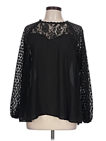 Torrid Long Sleeve Blouse (view 1)