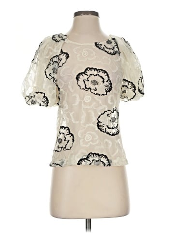 Laundry by Shelli Segal Short Sleeve Blouse (view 1)