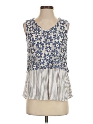 Roz & Ali Sleeveless Blouse (view 1)