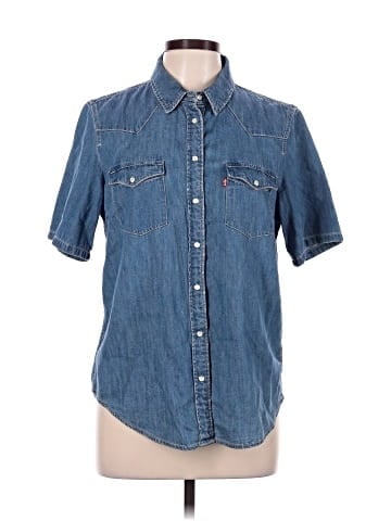Levi's Short Sleeve Button-Down Shirt (view 1)