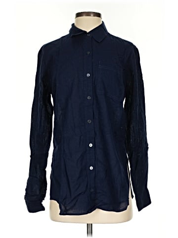 Susan Graver Long Sleeve Button-Down Shirt (view 1)