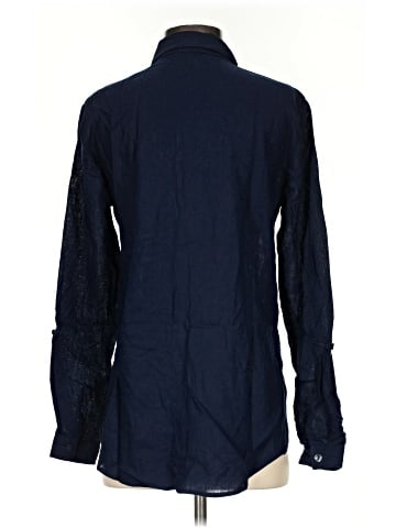 Susan Graver Long Sleeve Button-Down Shirt (view 2)