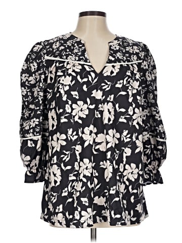Umgee 3/4 Sleeve Blouse (view 1)