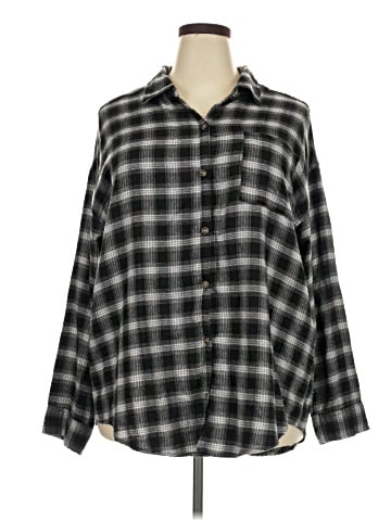 Hollister Long Sleeve Button-Down Shirt (view 1)
