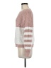 T Tahari 100% Polyester Checkered-gingham Pink Pullover Sweater Size M (estimated) - photo 5