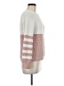 T Tahari 100% Polyester Checkered-gingham Pink Pullover Sweater Size M (estimated) - photo 4