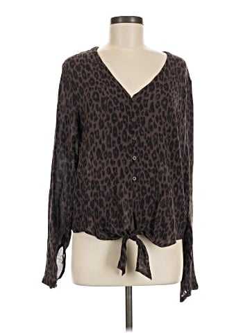Cloth & Stone Long Sleeve Blouse (view 1)
