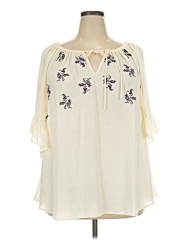 Lane Bryant 3/4 Sleeve Blouse (view 1)