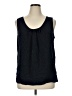 Gap 100% Polyester Black Sleeveless Blouse Size XL - photo 1