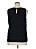 Gap 100% Polyester Black Sleeveless Blouse Size XL - photo 2