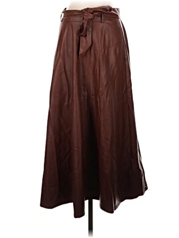Who What Wear Faux Leather Skirt (view 1)