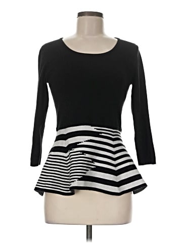 Black Saks Fifth Avenue Cardigan (view 1)