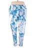 Hayden Print Blue Active Pants Size 3XL - photo 2