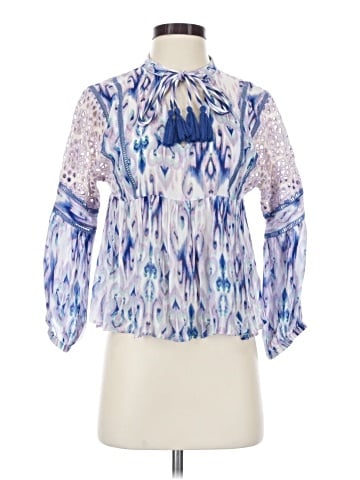 Dear John 3/4 Sleeve Blouse (view 1)