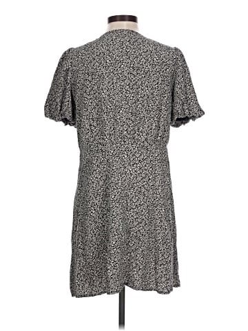 Madewell Challis Wrap Mini Dress in Tudor Floral (view 2)