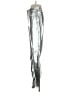 Gap 100% Polyester Metallic Silver Casual Pants Size 4 (tall) - photo 5