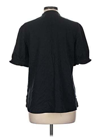 Peace Love World Short Sleeve Blouse (view 2)