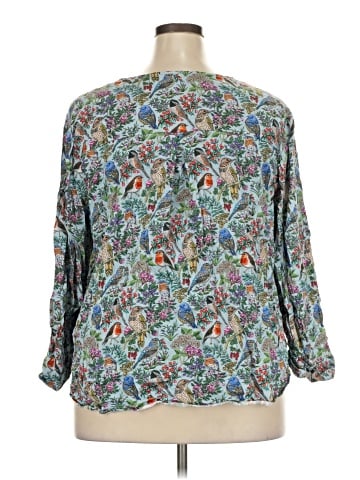 J.Jill 3/4 Sleeve Blouse (view 2)